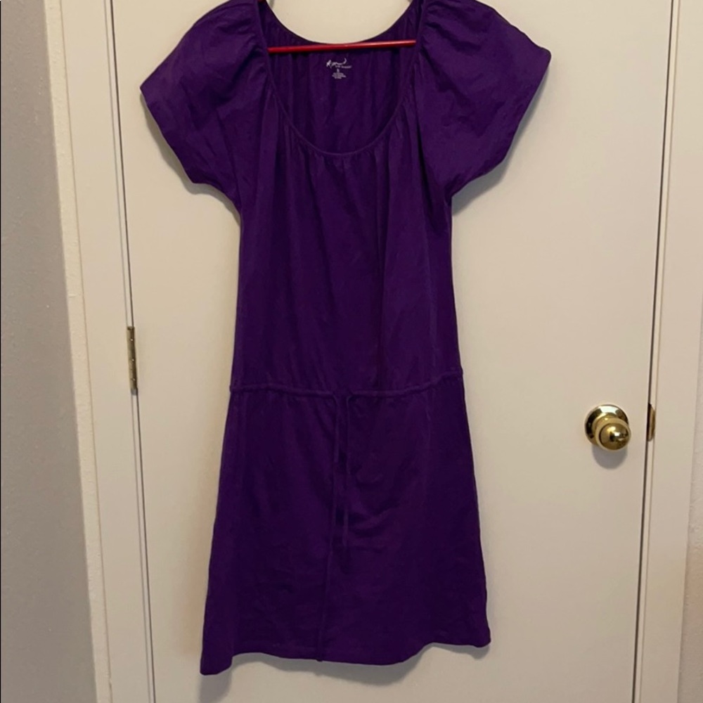 Purple Shift dress
